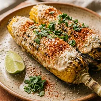 Milho Assado com Queijo e Pimenta, Cocina del Mole