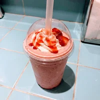 Milk-shake de Morango 400 ml, Bola Cheia Sorvetes