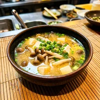 Sopa Missô com Cogumelo, Temakeria Maré Cheia