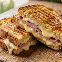 Misto Quente de Presunto e Gruyère, Padaria Massa Lenta