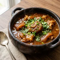 Mocotó em Panela de Barro, Cozido & Caldo
