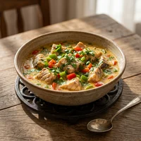 Moqueca de Pirarucu no Leite de Coco, Casa do Tucupi