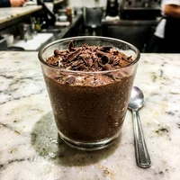 Copo de Mousse de Chocolate, Fatia Feliz