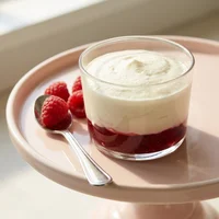 Mousse de Chocolate Branco com Framboesa, Torta Gelada & Companhia