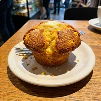 Muffin de Milho, Grão Cheio