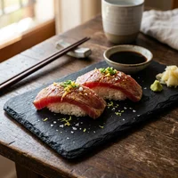 Niguiri de Atum Maçaricado (2 un.), Izakaya Lanterna Branca
