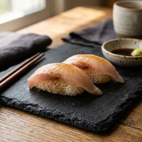 Niguiri de Peixe do Dia (2 un.), Izakaya Lanterna Branca