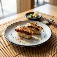 Niguiri de Polvo Grelhado (2 un.), Casa Nikkei Ají