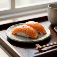 Niguiri de Salmão (2 un.), Edomae Casa de Sushi