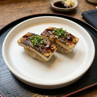 Niguiri de Tofu Maçaricado (2 un.), Hana Sushi Vegetal