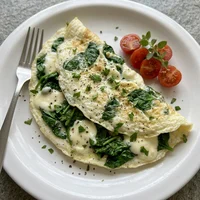 Omelete de Claras com Espinafre, Bowl do Dia