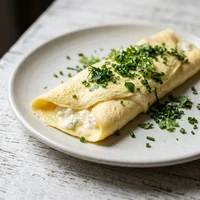 Omelete Francesa com Queijo de Cabra, Alvorada