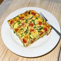 Omelete de Forno com Legumes, Panela Leve