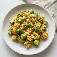 Ovos Mexidos com Abacate e Pimenta, Proteína Viva