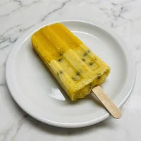 Paleta de Manga com Maracujá, Verão Vegano Gelados