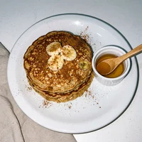 Panqueca de Banana com Aveia, Verde de Esquina
