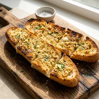 Pão de Alho com Manteiga de Garrafa, Roça na Brasa
