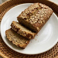 Pão Doce de Banana com Aveia, Padaria Grão Inteiro