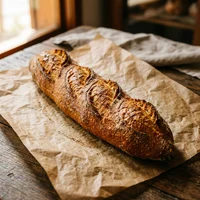 Baguete Francesa da Casa, Padaria Manteiga & Folha