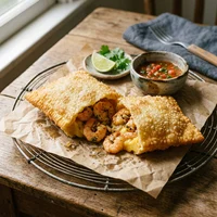 Pastel de Camarão com Purê de Mandioquinha, Pastelaria Moinho de Pedra