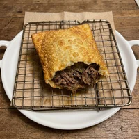Pastel de Carne de Panela Desfiada, Pastelaria Dona Ilma