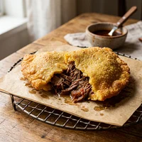 Pastel de Angu com Carne de Panela, Pastelaria Moinho de Pedra