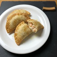 Pastel Chinês de Camarão com Requeijão, Wok e Brasa
