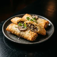 Pastel Chinês de Cogumelo e Trufa, Casa do Fogo Longo