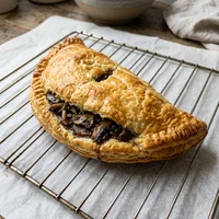 Pastel de Cogumelos Salteados, Pastelaria Verde Folha