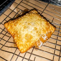 Pastel de Doce de Leite com Coco, Pastelaria do Seu Nivaldo