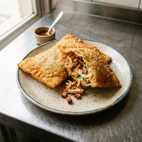 Pastel de Frango com Requeijão e Bacon, Pastelaria Rolo de Ouro