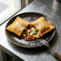 Pastel de Pizza com Mussarela de Búfala, Pastelaria Rolo de Ouro