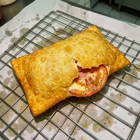 Pastel de Presunto com Tomate, Pastelaria do Seu Nivaldo
