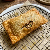 Pastel de Tofu Defumado, Pastelaria Verde Folha