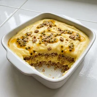 Pavê de Maracujá com Biscoito de Aveia, Doce Raiz