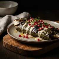 Peixe Assado em Folha de Uva, Flor de Laranjeira