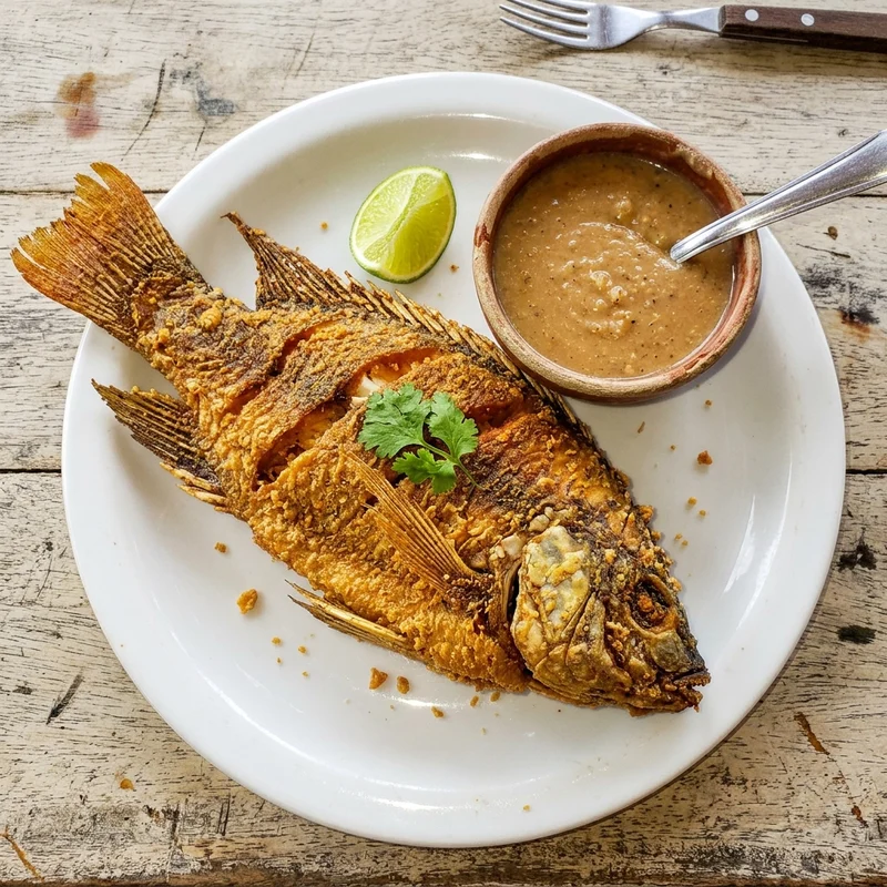 Peixe Frito Inteiro com Pirão, Maré Cheia