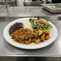 Prato Feito Vegetariano do Dia, Verde na Marmita