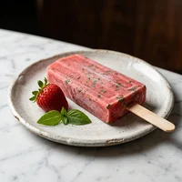 Palito de Manjericão com Morango, Ateliê do Gelado