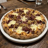 Carne Seca com Cebola, Pizzaria Meia-Noite