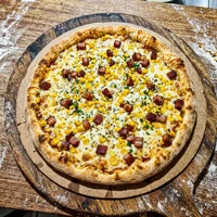 Milho com Bacon, Forno de Pedra