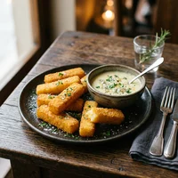 Polenta Frita com Gorgonzola, Fermentação Lenta