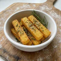 Polenta Frita com Alecrim, Verde Fermento
