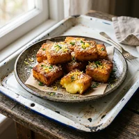 Polenta Cremosa Frita, Chapa de Cobre