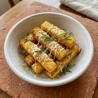 Polenta Frita com Parmesão, Cantina Serafim