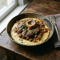 Polenta Cremosa com Ossobuco, Casa Bertolazzi