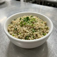 Porção de Arroz Integral, Verde na Marmita