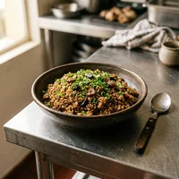 Arroz de Alho Negro, Marmitaria Ponto do Chef