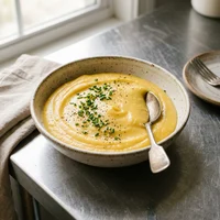 Purê de Mandioquinha com Manteiga, Marmitaria Ponto do Chef