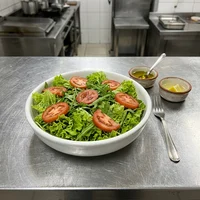 Salada Verde com Tomate, Marmitaria Tampa Azul